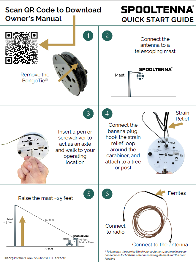 SPOOLTENNA ULTRA-EFHW4010
