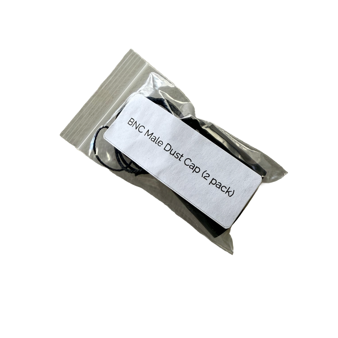 BNC Male Dust Cap (2 pack)