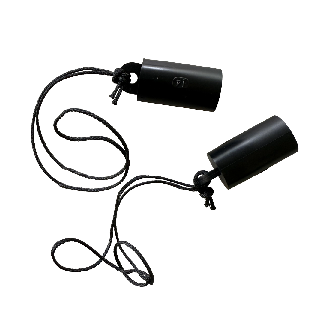 BNC Male Dust Cap (2 pack)