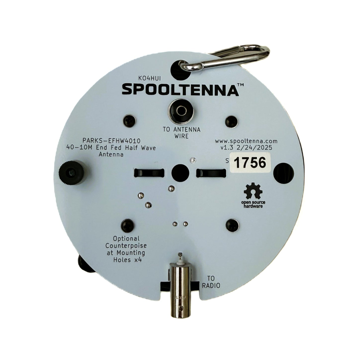 SPOOLTENNA PARKS Bundle with RG-316
