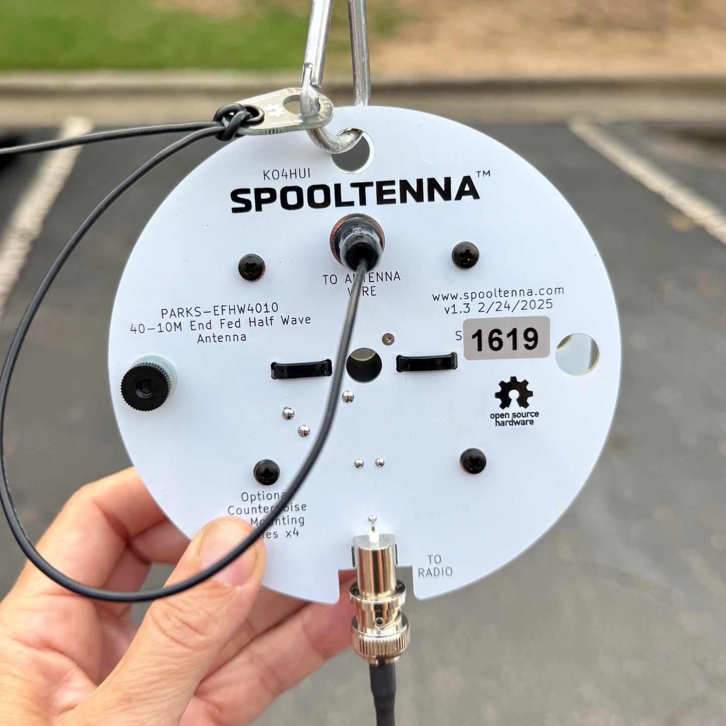SPOOLTENNA PARKS-EFHW4010