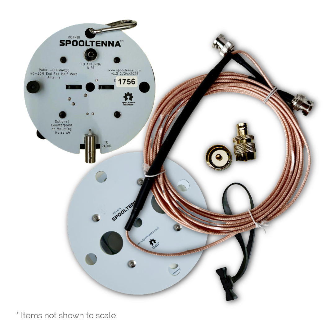 SPOOLTENNA PARKS Bundle with RG-316