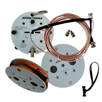 Super SPOOLTENNA PARKS Bundle with RG-316