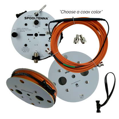Super SPOOLTENNA PARKS Bundle with RG-174